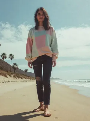 Seashell Harmony Jeans